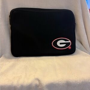 Black Laptop Sleeve with Logo